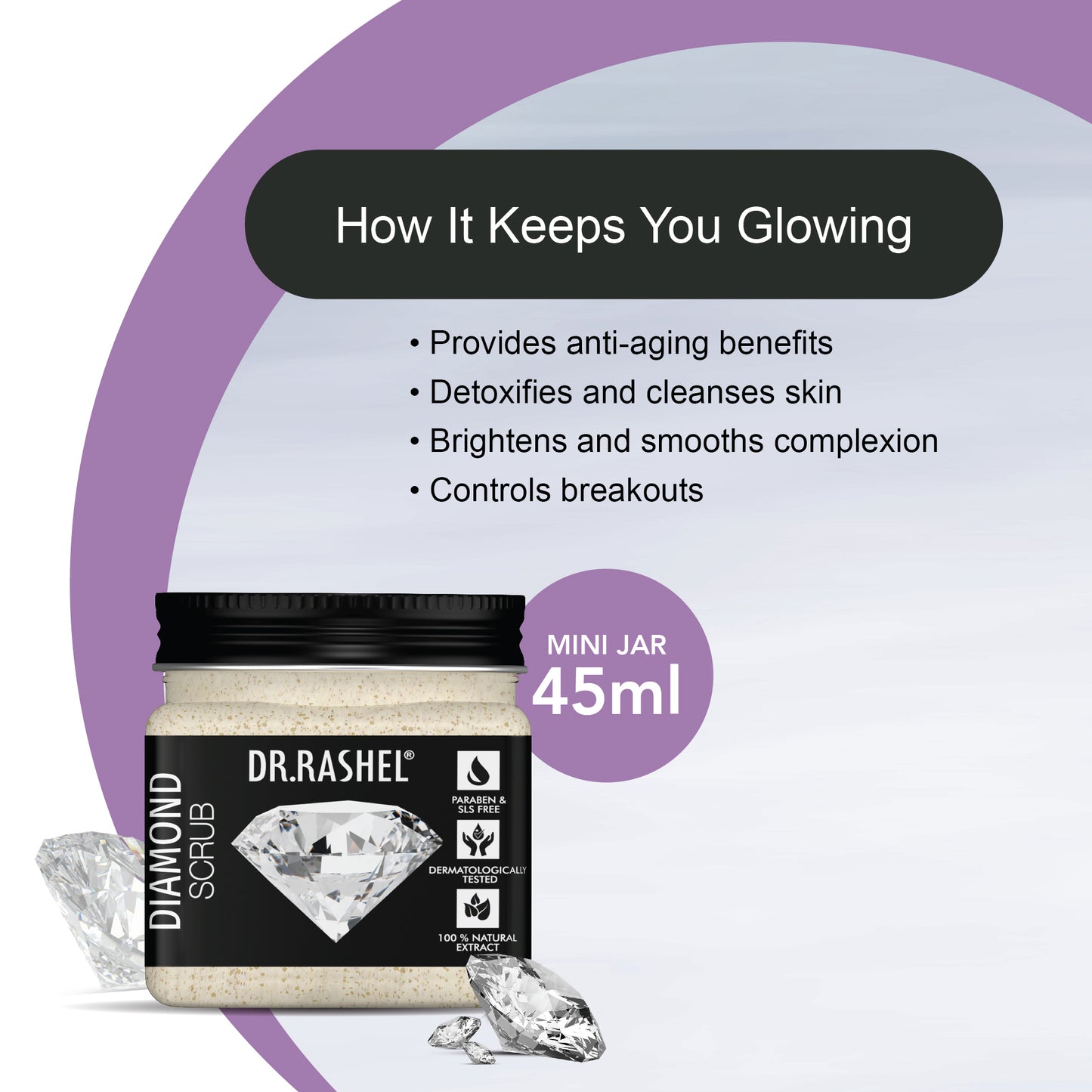 Diamond Scrub (Pack Of 2)  - 45ml