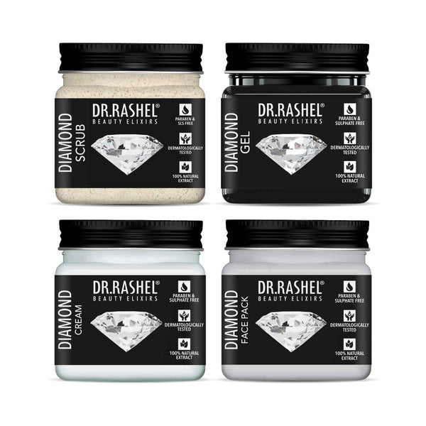 Diamond Pack of 4 Mini Jars 
