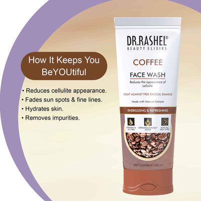 Dr.Rashel Coffee Face Wash Benefits