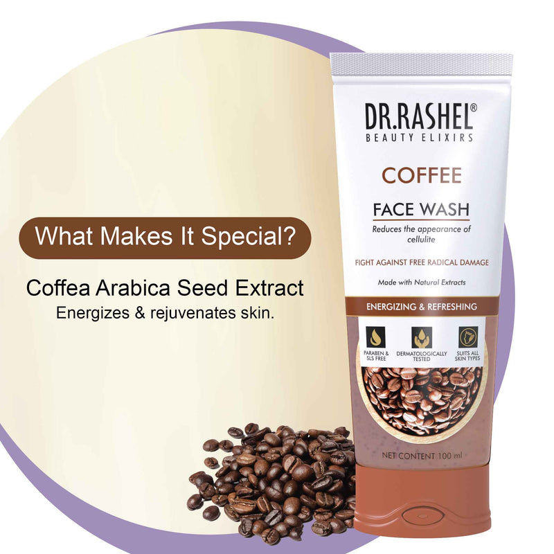 Dr.Rashel Coffee Face Wash ingredients