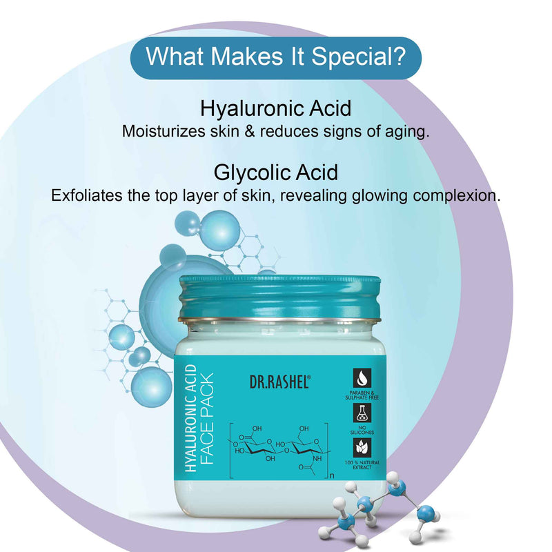 Dr.Rashel hyaluronic Acid Face Pack ingredients