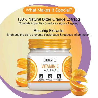 Dr.Rashel Vitamin C Face pack Ingredients