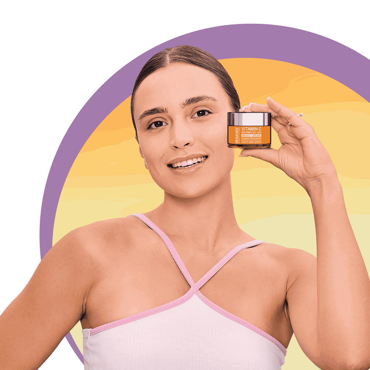Vitamin C Night Face Cream to Repair Skin | For All Skin Types – Dr.Rashel