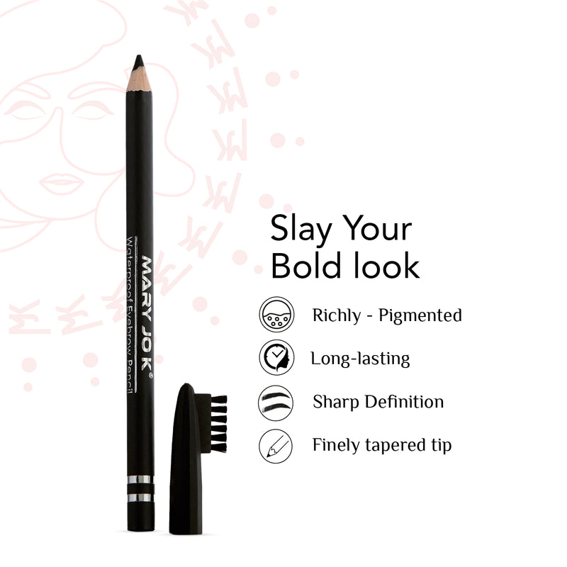 MaryJoK Black Eyebrow Pencil