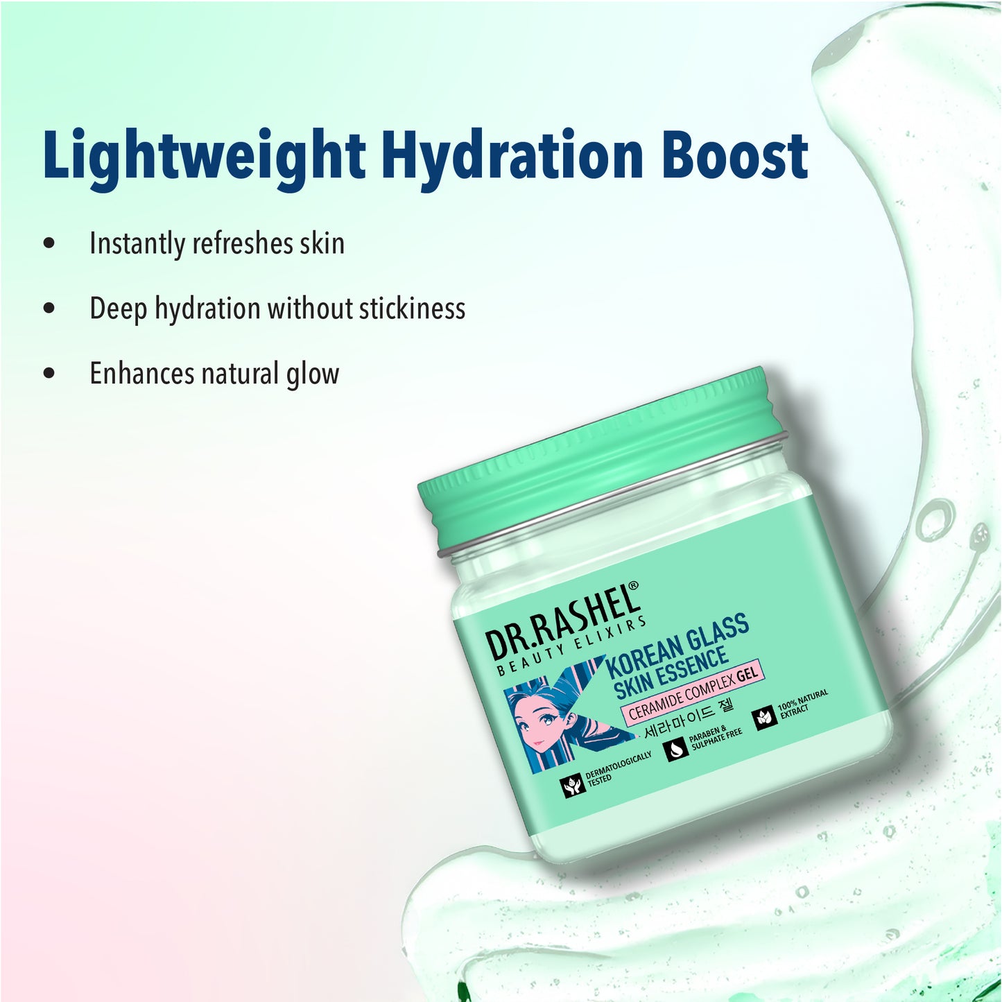 Korean Glass Skin  Fab 5 Facial Kit