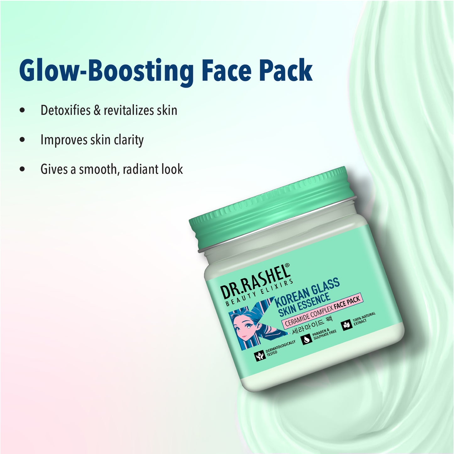 Korean Glass Skin  Fab 5 Facial Kit