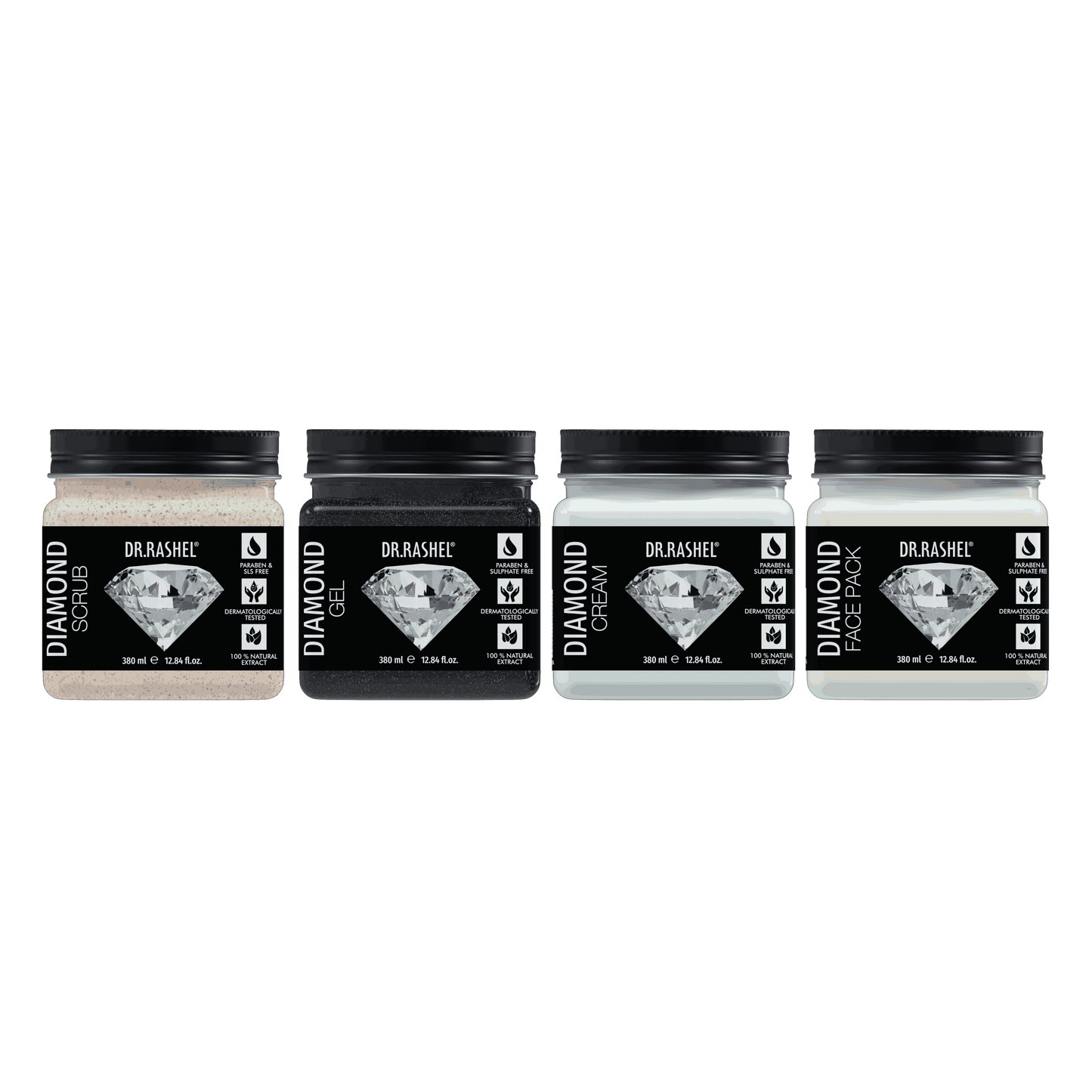 Diamond Facial Pack of 4
