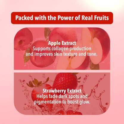 Fruit Facial Pack of 4 (scrub, Gel, Cream & Facepack) - 1520 ml
