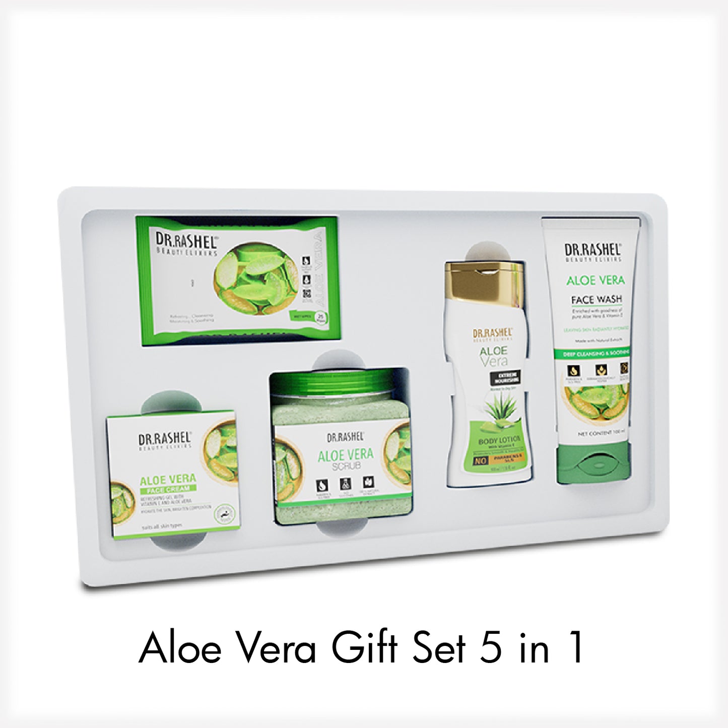 Dr. Rashel Aloe Gift Set 5 in 1