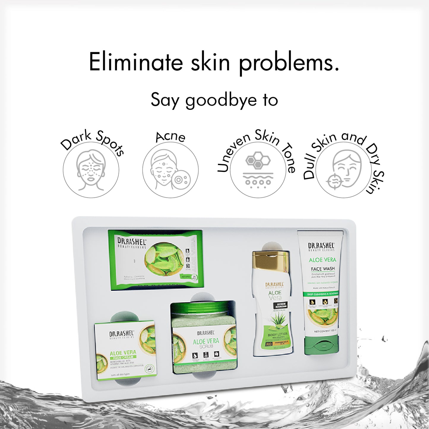 Dr. Rashel Aloe Gift Set 5 in 1