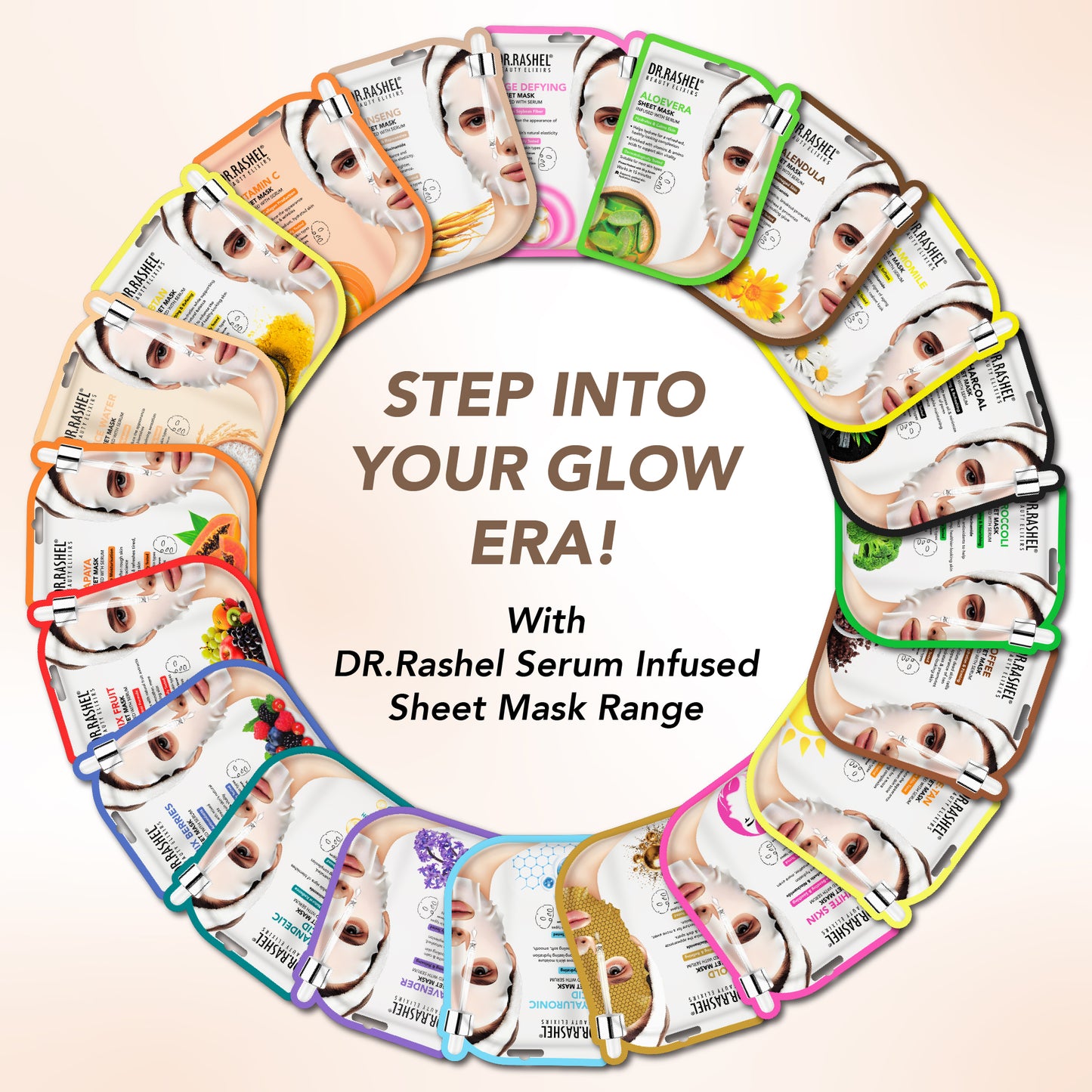Ginseng Sheet Mask Infused with Serum