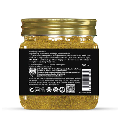 Gold Face & Body Gel Scrub - 380 Ml