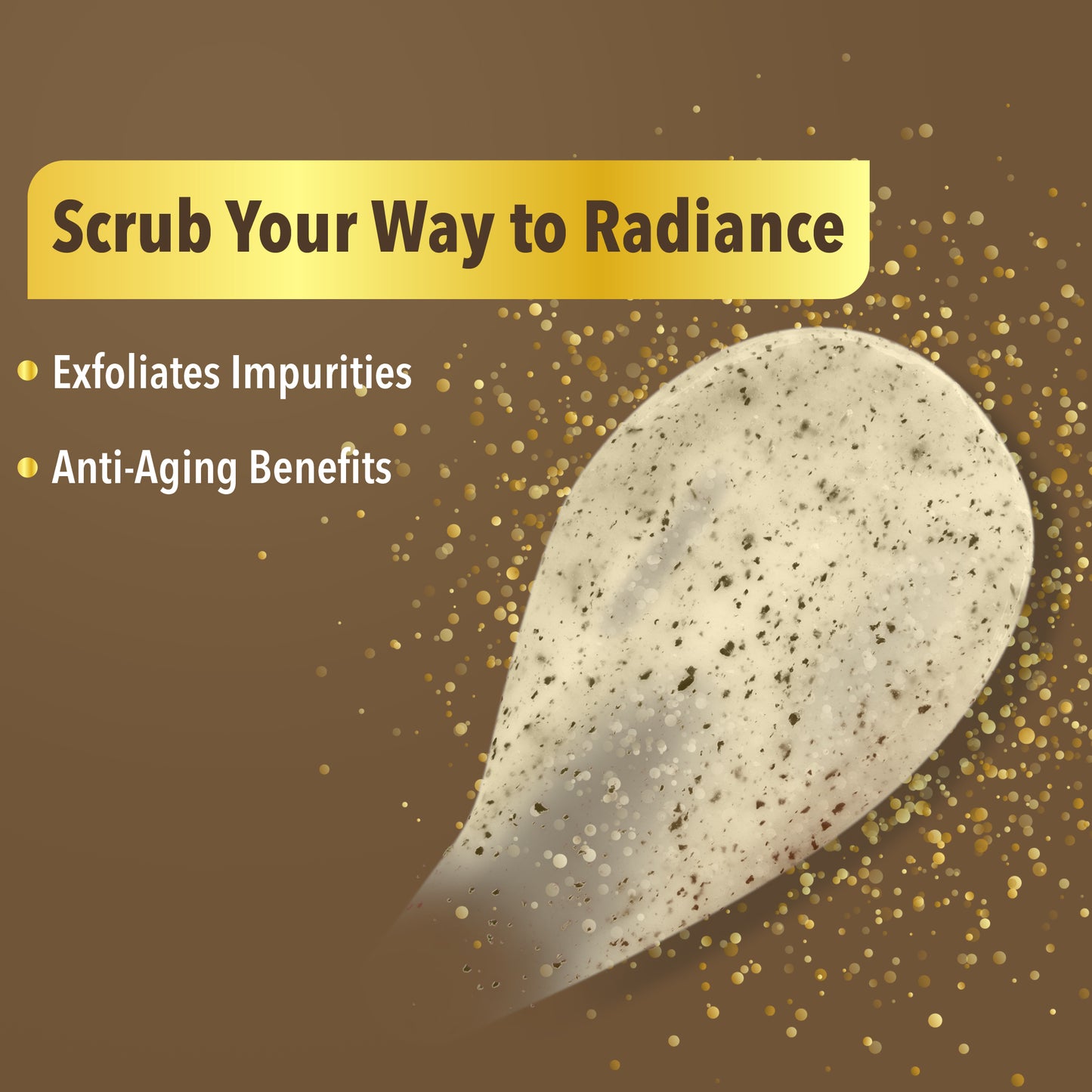 Gold Facial Pack of 4 (scrub, Gel, Cream & Facepack) - 1520 ml