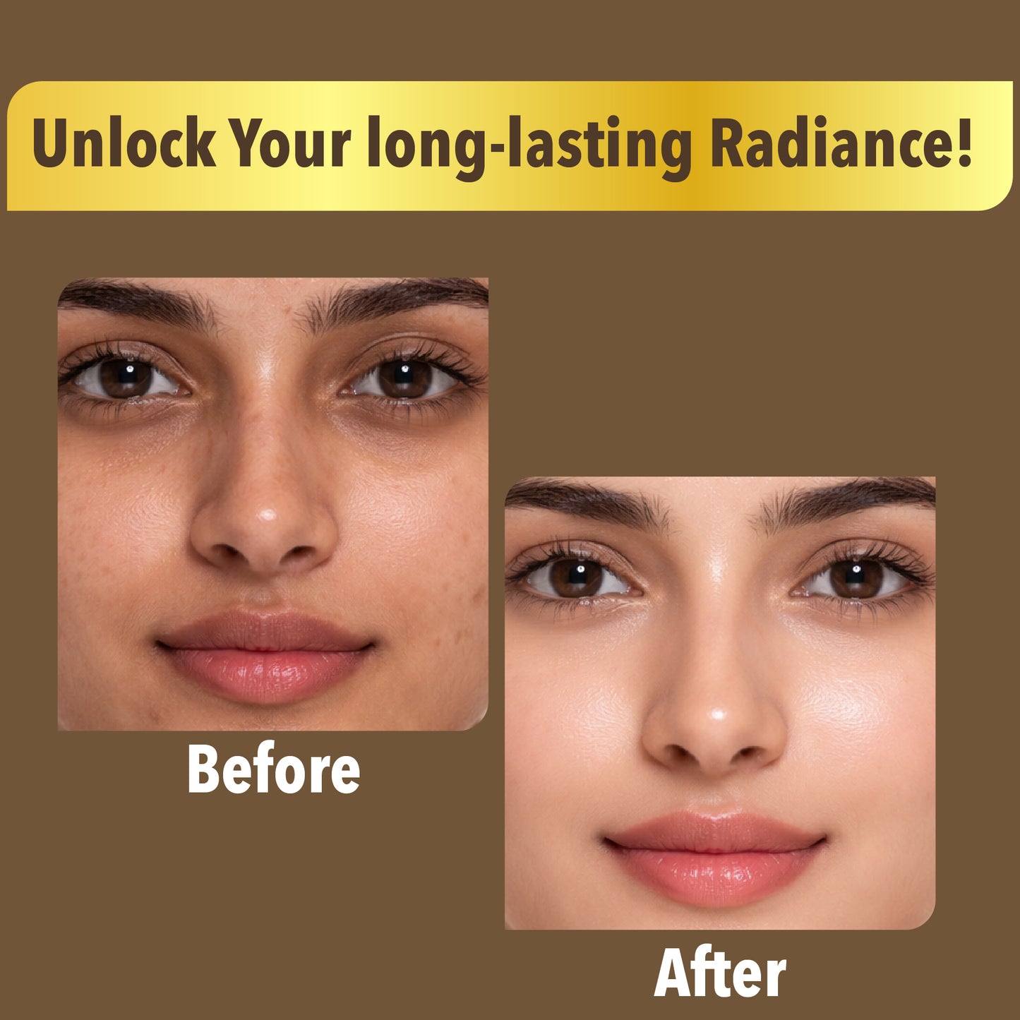 Gold Facial Pack of 4 (scrub, Gel, Cream & Facepack) - 1520 ml