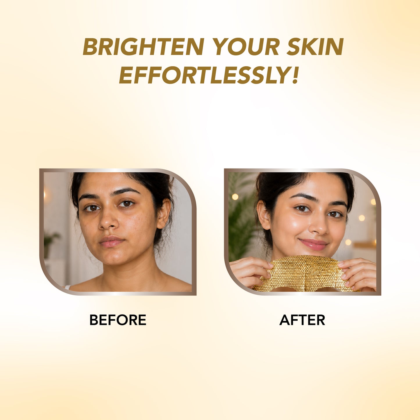 Gold Sheet Mask  with Serum