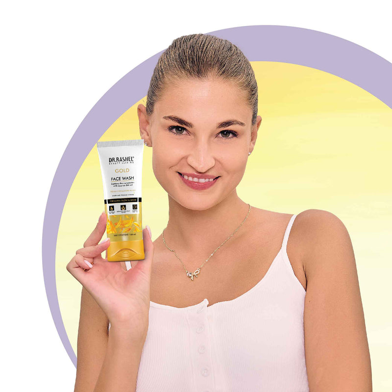 Gold Face Wash for men and women