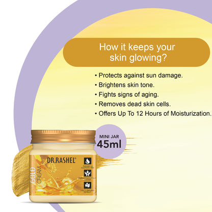 Gold Cream (Pack Of 2)  - 45ml