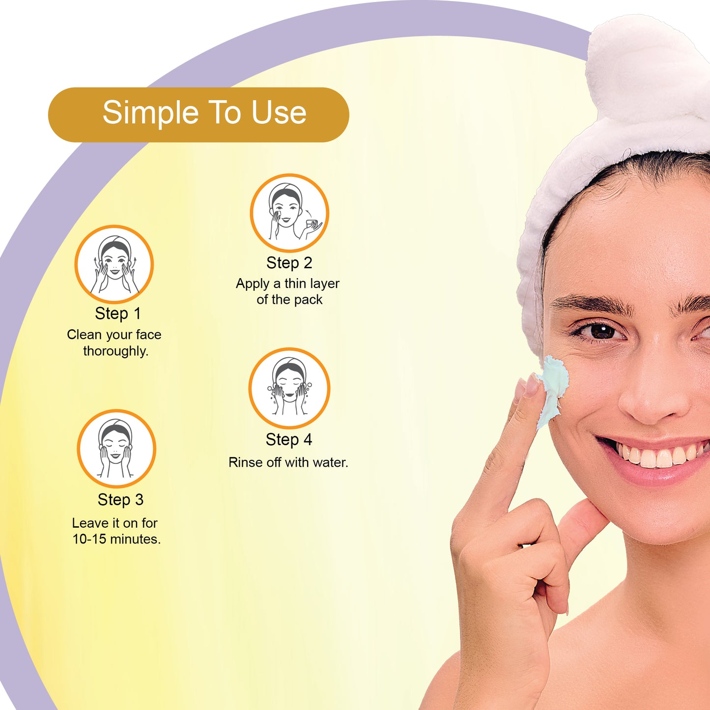 Gold Face Pack (Pack Of 2)  - 45ml