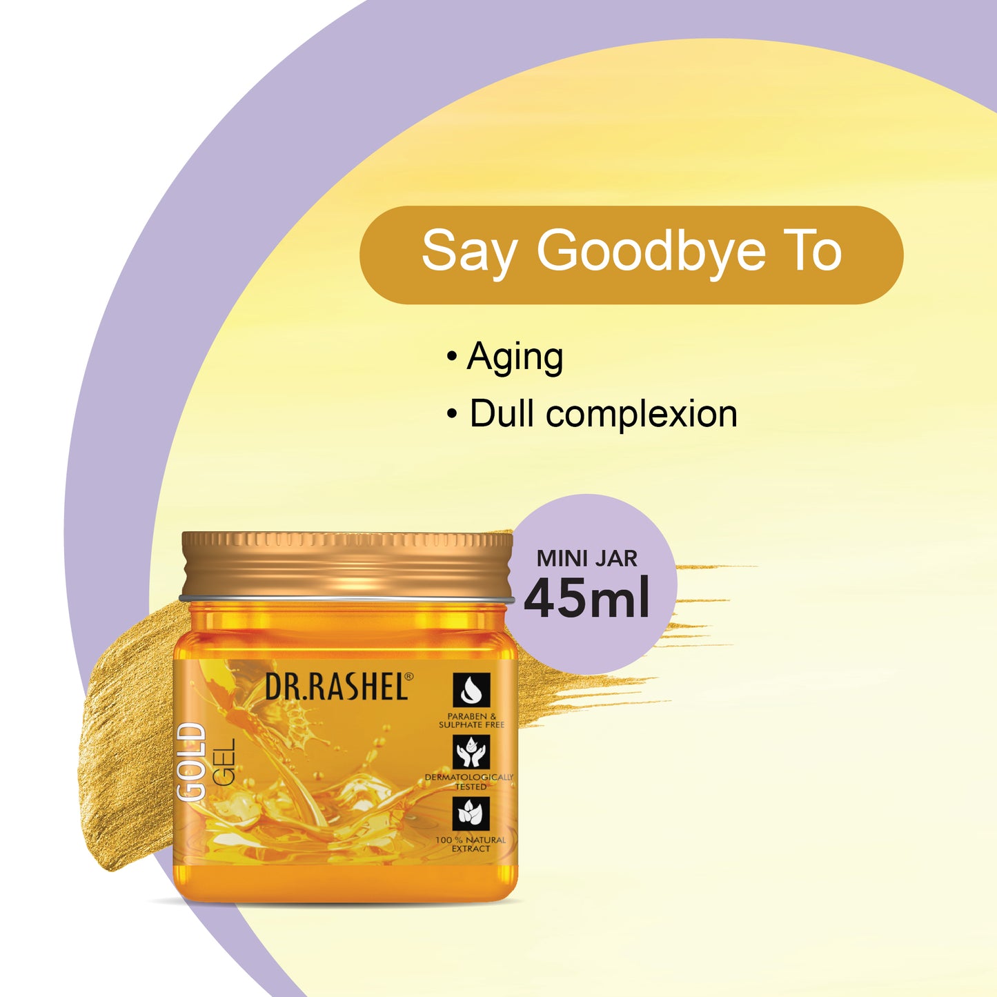 Gold Gel (Pack Of 2)  - 45ml