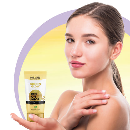 golden peel off mask for face
