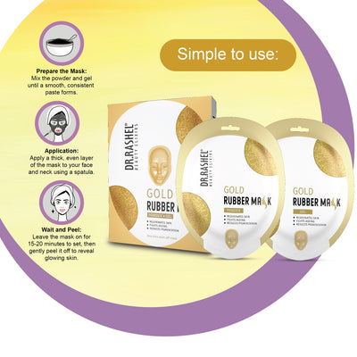 DR.Rashel Gold Rubber Peel-Off Mask