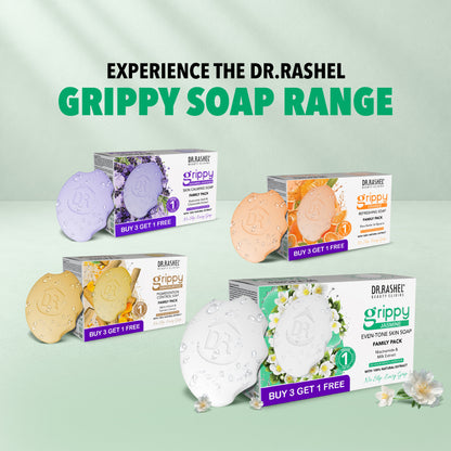 DR.Rashel Grippy Jasmine Soap Buy 3 Get 1 Free