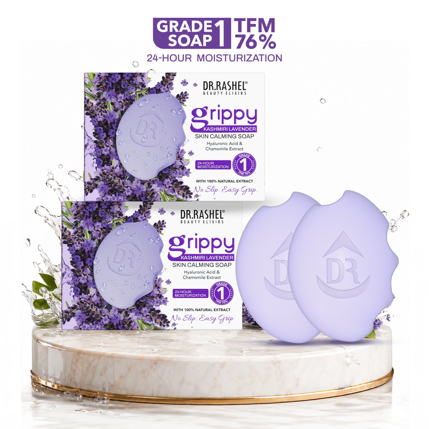 Grippy Lavender Soap