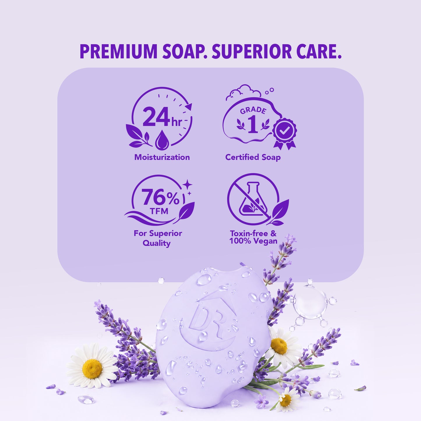 DR.Rashel Grippy Lavender Soap