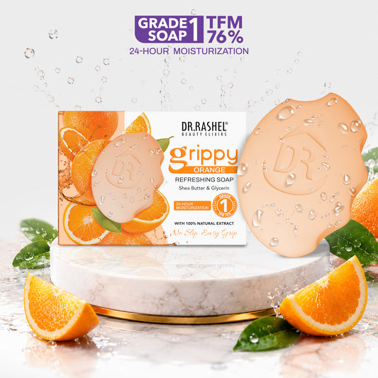 Grippy Orange Soap
