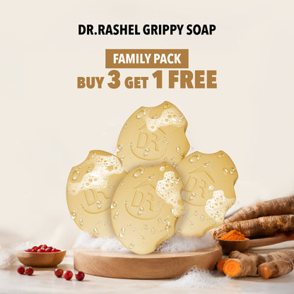 DR.Rashel Grippy Sandalwood Soap Buy 3 Get 1 Free