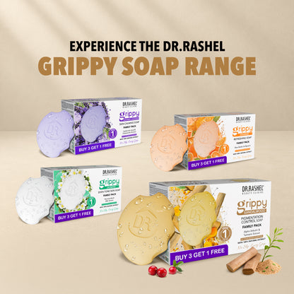 DR.Rashel Grippy Sandalwood Soap Buy 3 Get 1 Free