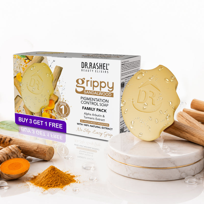 DR.Rashel Grippy Sandalwood Soap Buy 3 Get 1 Free