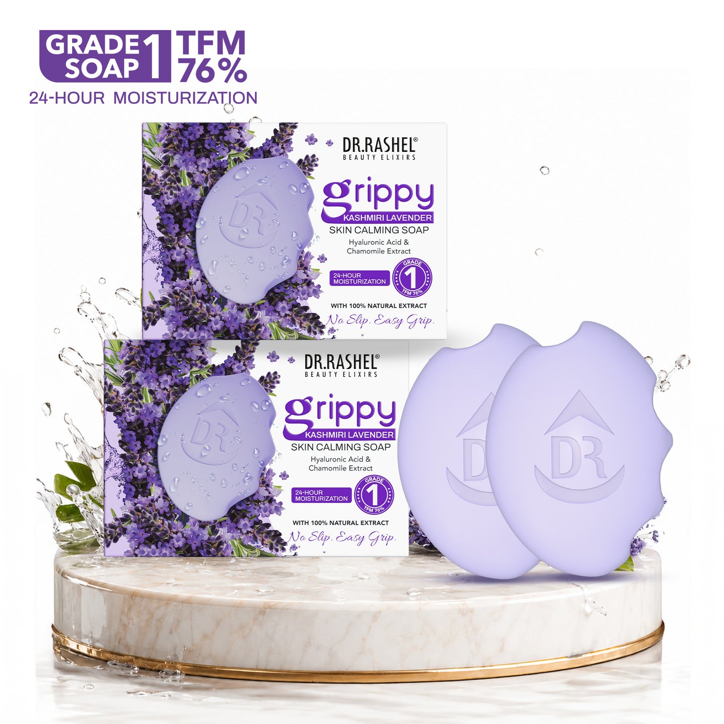 Grippy Lavender Soap