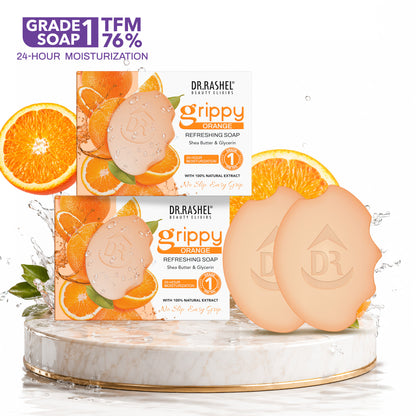 Grippy Orange Soap