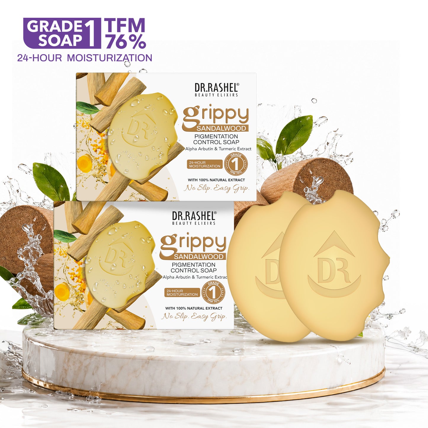 Grippy Sandalwood Soap