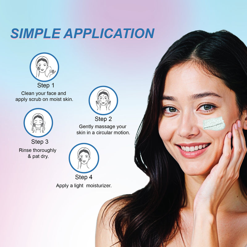 How to Use Korean Face Scrub 