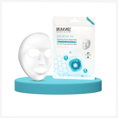 Hyaluronic Acid Sheet Mask with Serum Pack of 2