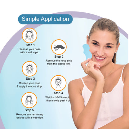 Hyaluronic Acid Nose Strips & Soothing Wet Wipes Combo Pack (20 pcs)