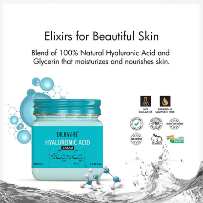 Hyaluronic acid cream Natural extracts