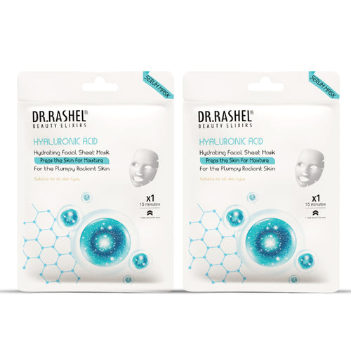 Hyaluronic Acid Sheet Mask Pack of 2