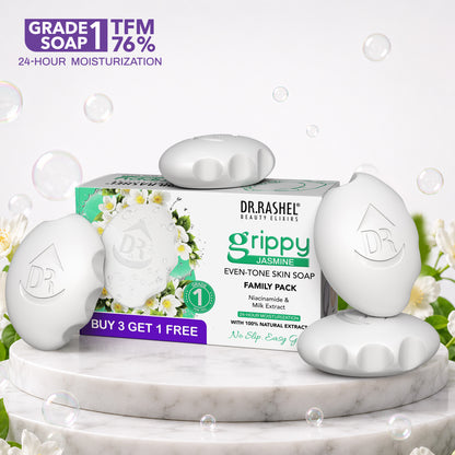 Grippy Jasmine Soap Buy 3 Get 1 Free