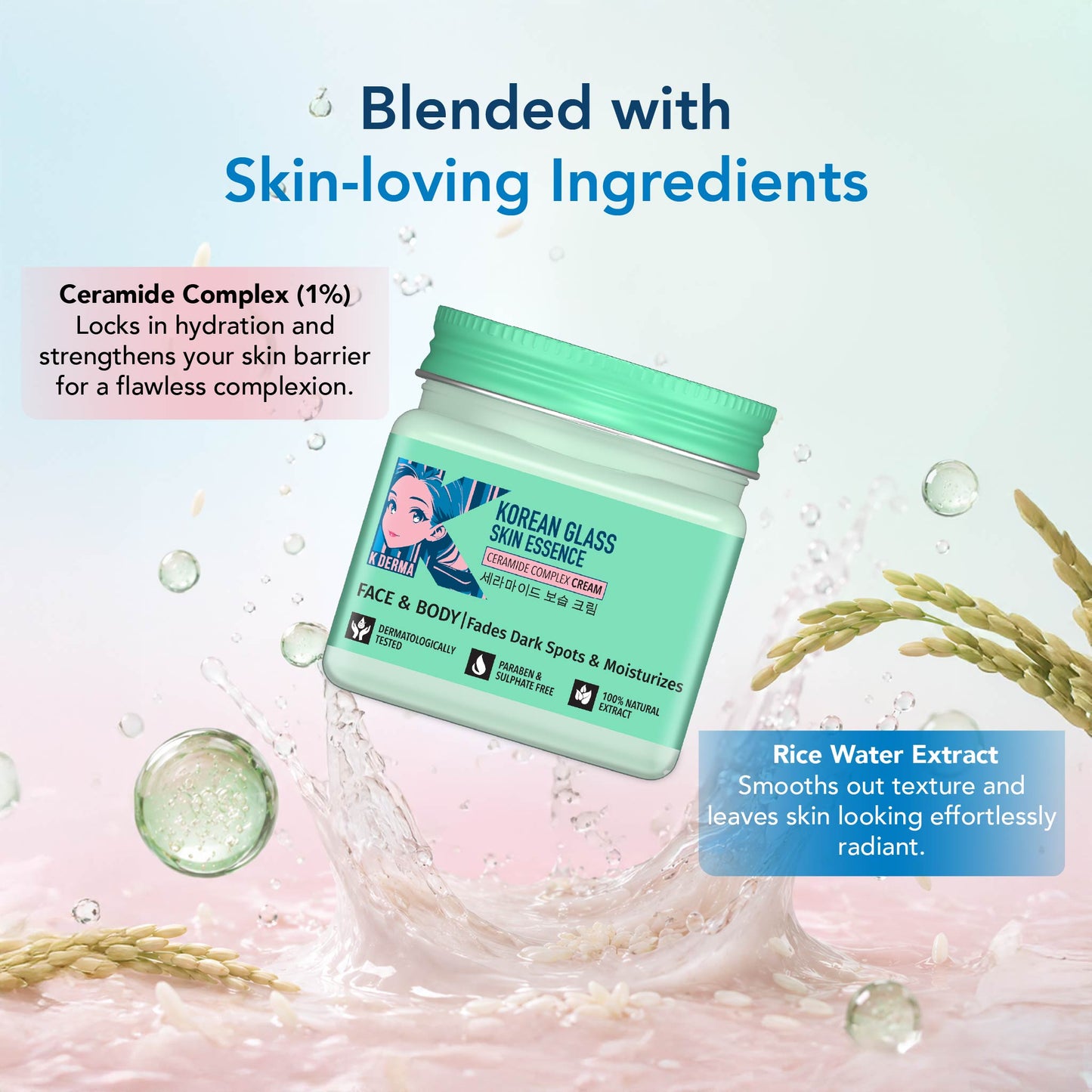 Korean Glass Skin Essence Cream - 45ml