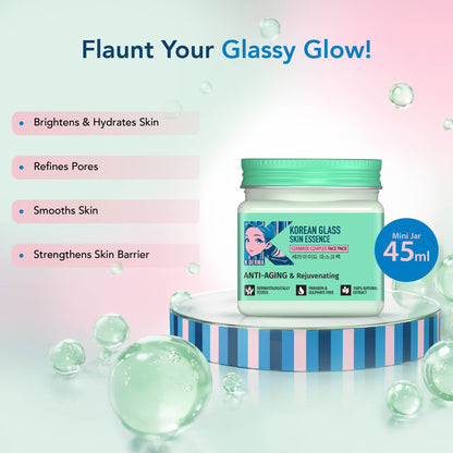 Korean Glass Skin Essence Face Pack (Pack Of 2) - 45ml