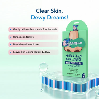 Korean Glass Skin Essence Nose Strips