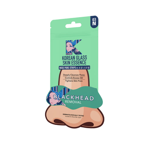 Korean Glass Skin Essence Nose Strips 3 PCS