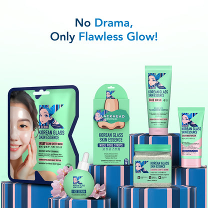 Korean Glass Skin Essence Nose Strips 3 PCS