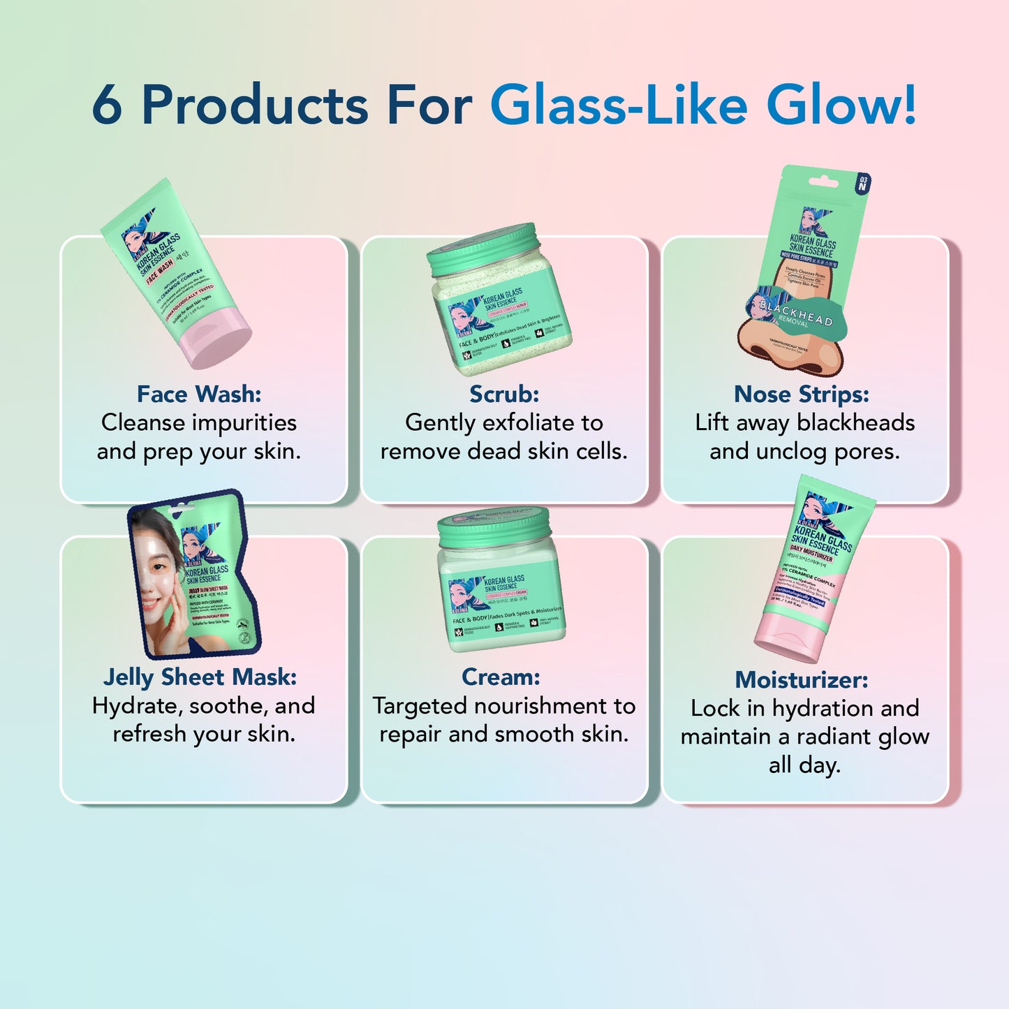 Korean Glass Skin - Travel Pouch