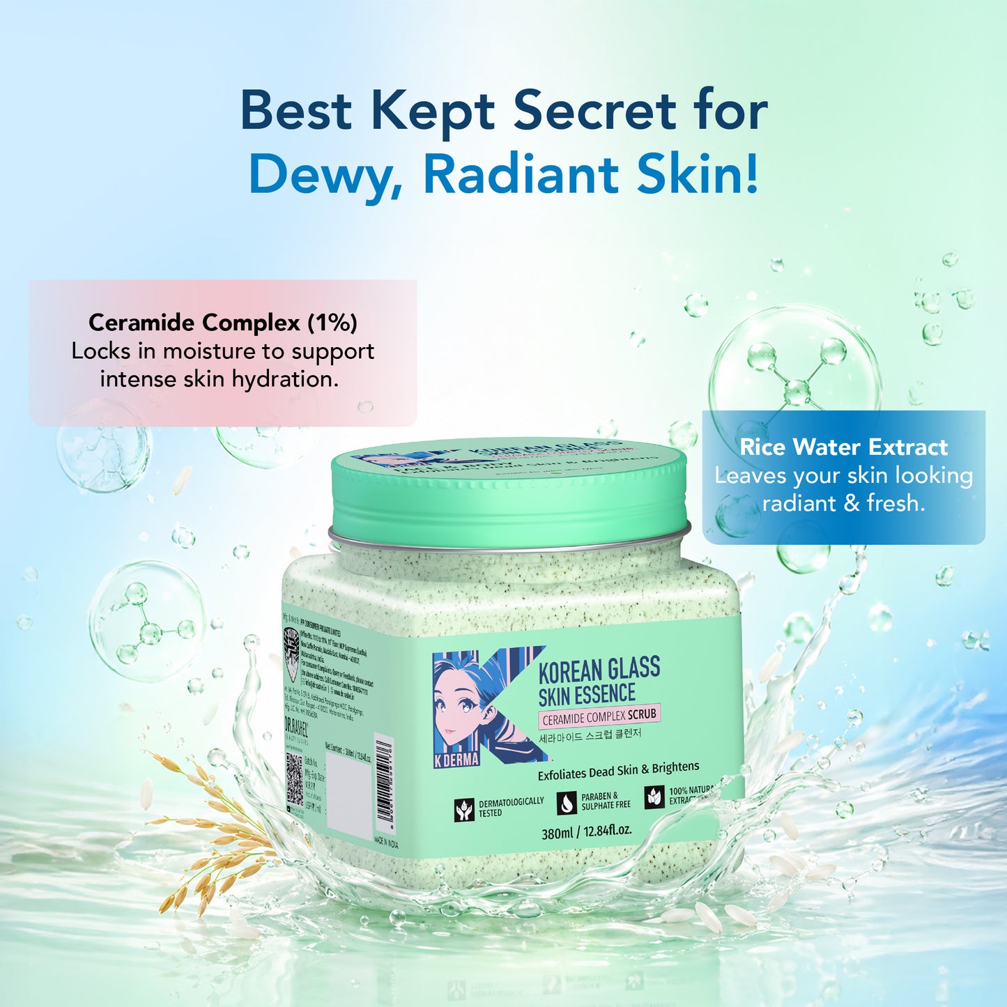 Korean Glass Skin Essence Scrub - 380 ml