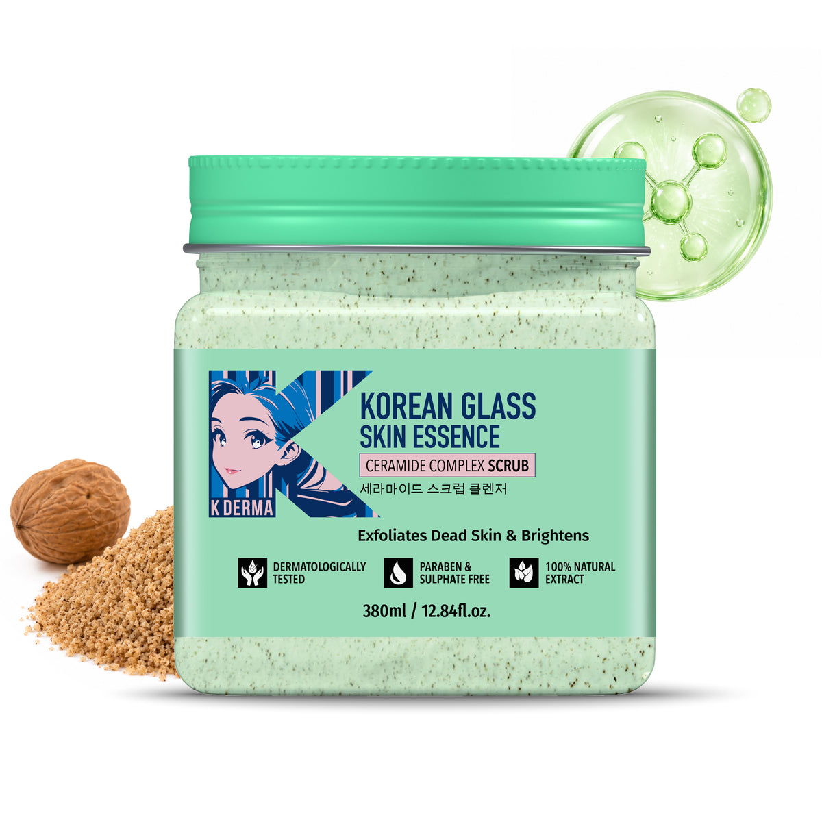 Korean Glass Skin Essence Scrub