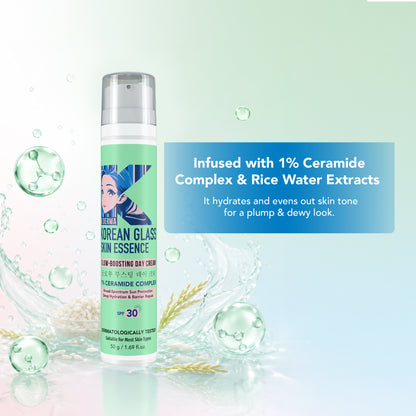 Korean Glass Skin Essence - Glow Boosting Day Cream